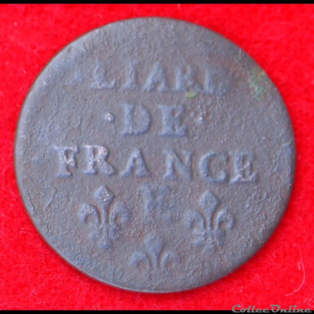 monnaies europe medievale royales liard de france 16 tours