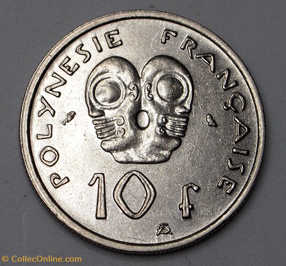 10 Francs - 1967 monnaies monde polynesie francaise 10 francs 1967