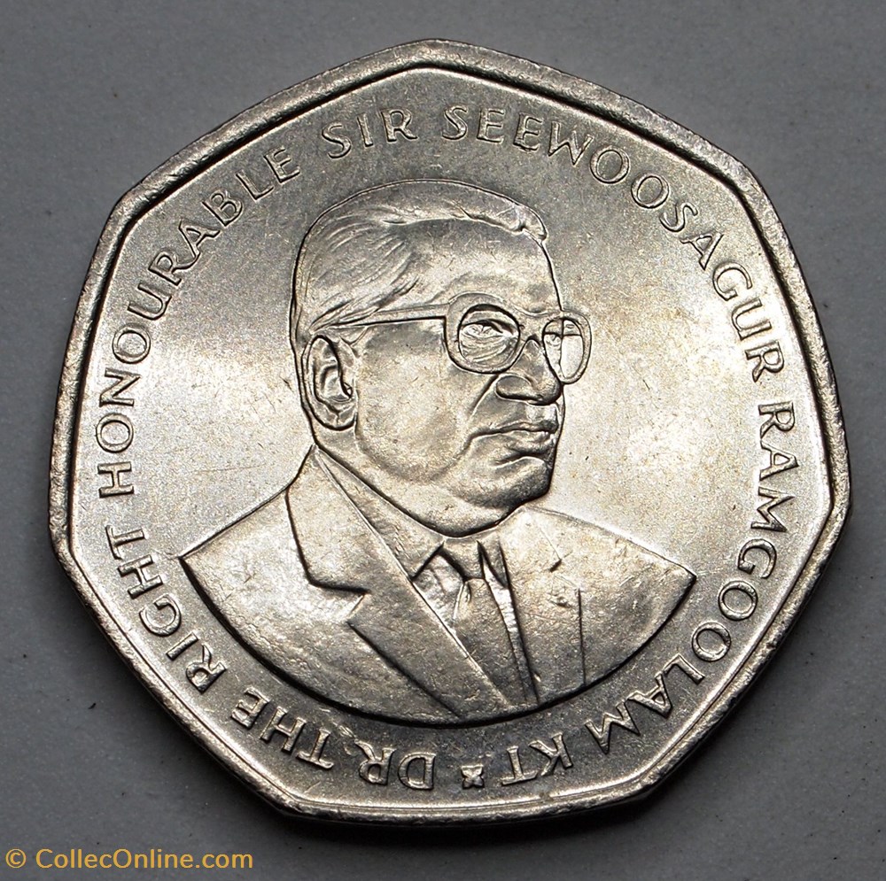 10 Roupies - 1997 monnaie monde maurice 10 roupies 1997