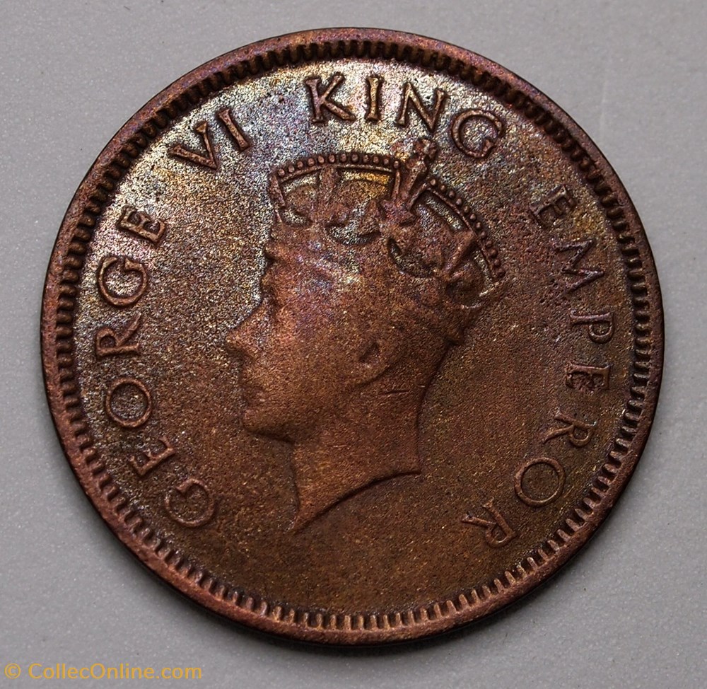 monnaie monde inde 1 4 anna 1939