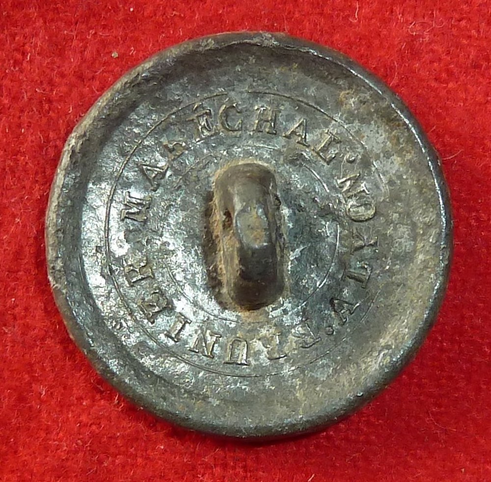 vetements et accessoires boutons militaires armee de terre douanes 1835 1884