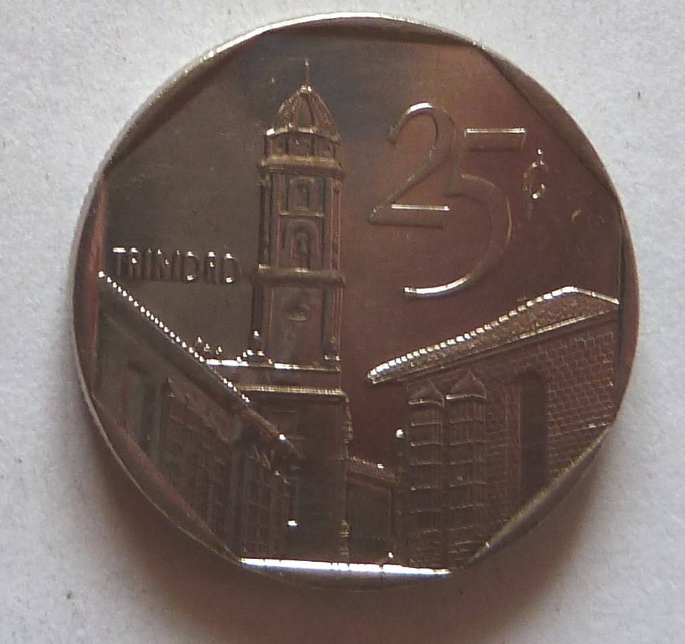 25 Centavos - 1994 monnaies monde cuba 25 centavos 1994