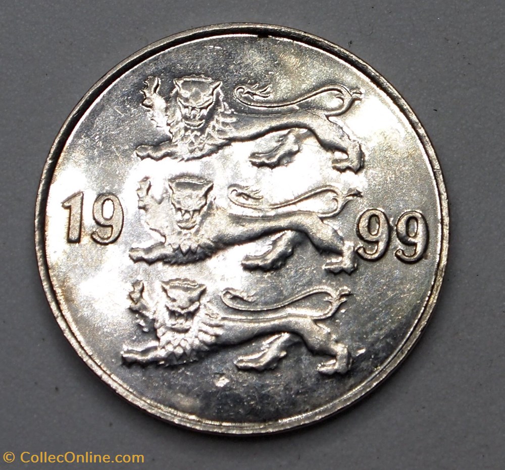 20 Senti - 1999 monnaies monde estonie 20 senti 1999