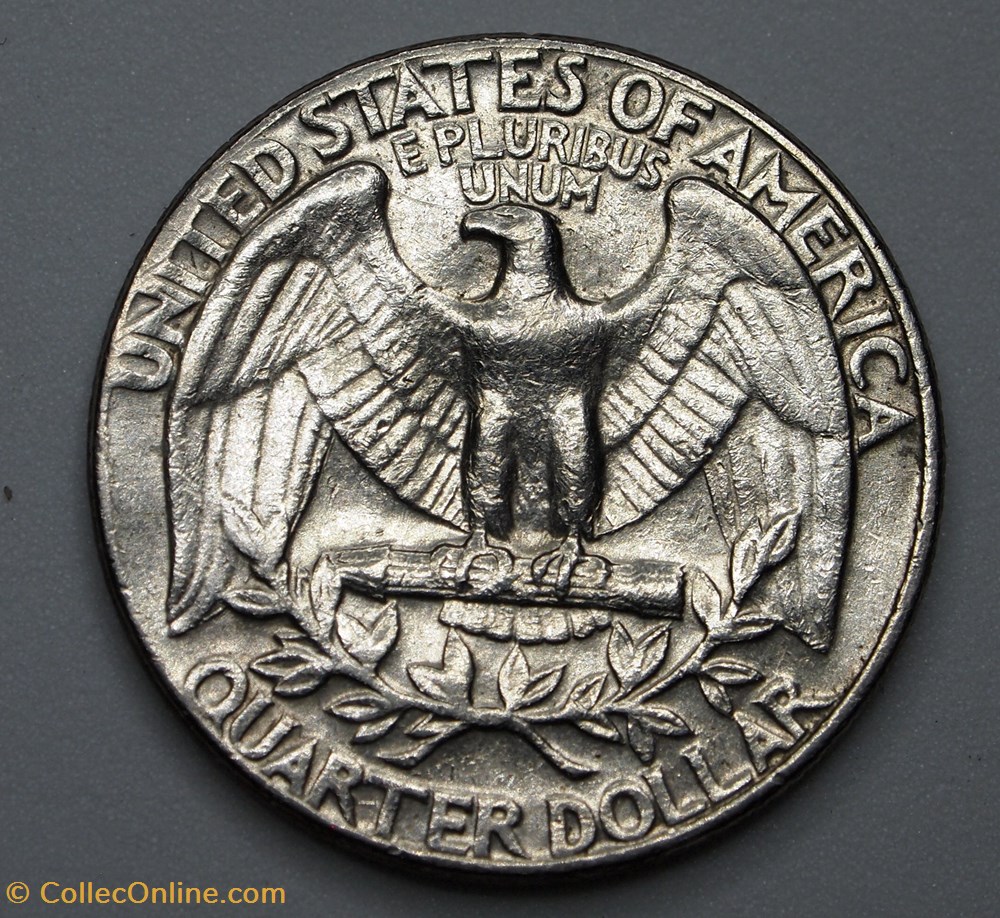 1/4 dollar ( 25 cents ) - 1974 D monnaie monde etat uni 1 4 dollar 25 cents 1974 d