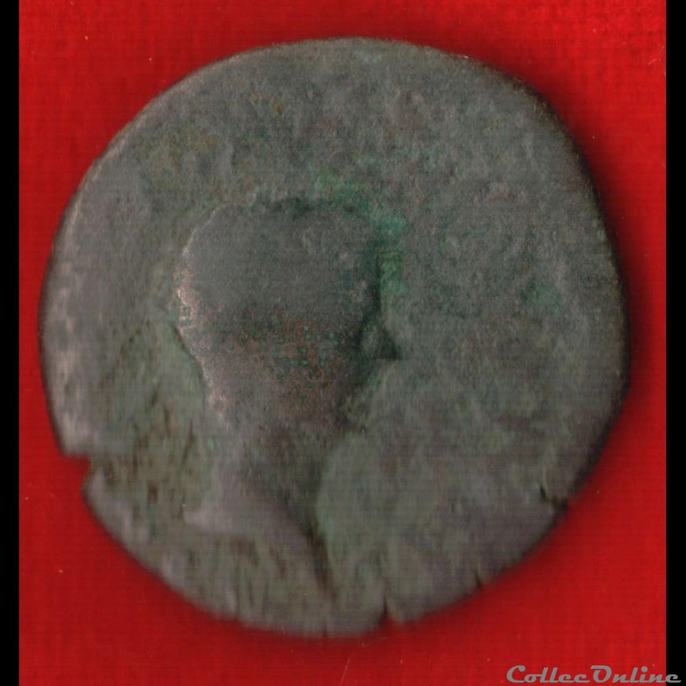 Tibère - Semis - Aigle de Légion monnaies antiques romaines imperiales et republicaines tibere semis aigle de legion