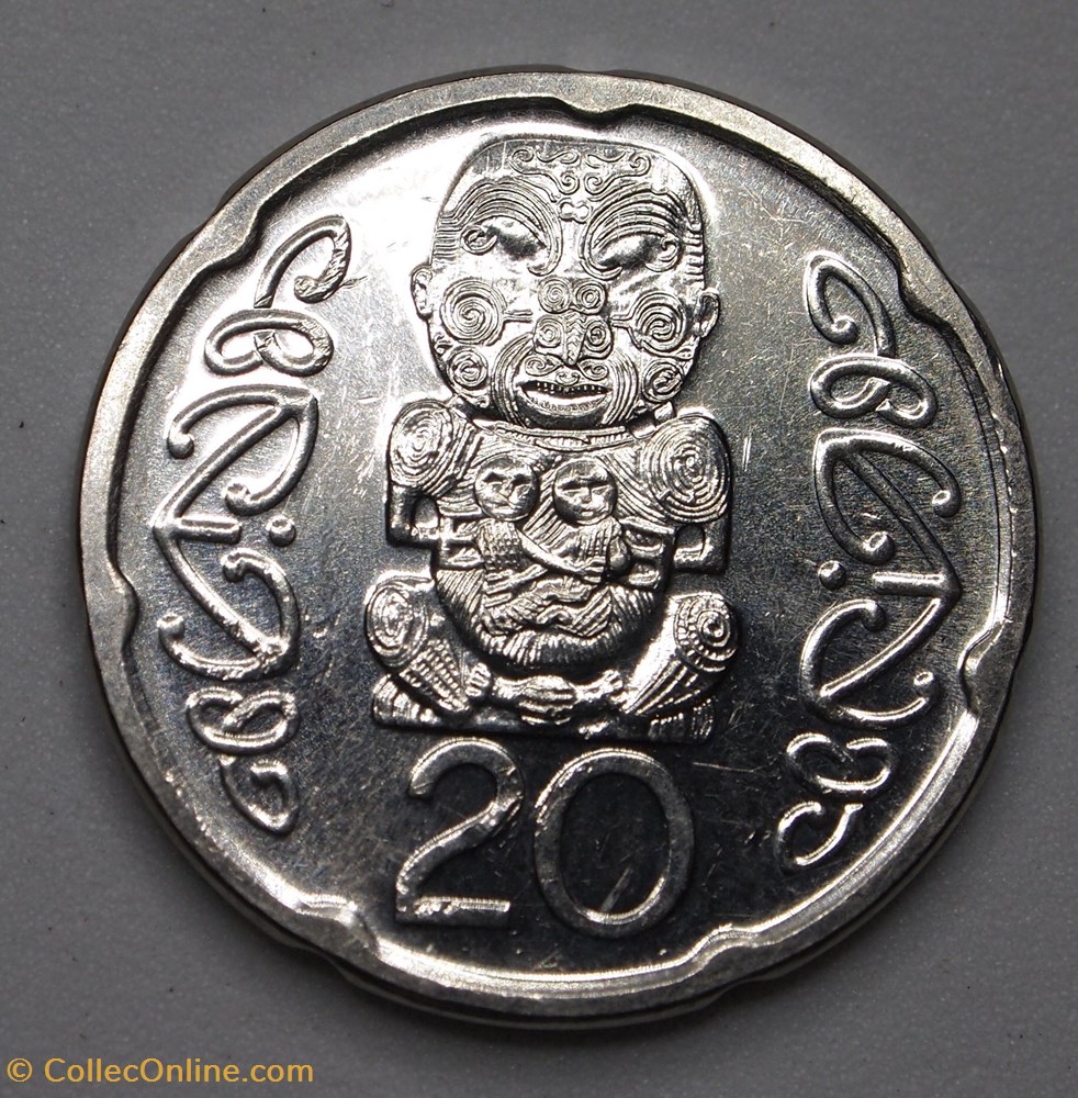 20 Cents - 2008 monnaies monde nouvelle zelande 20 cents 2008