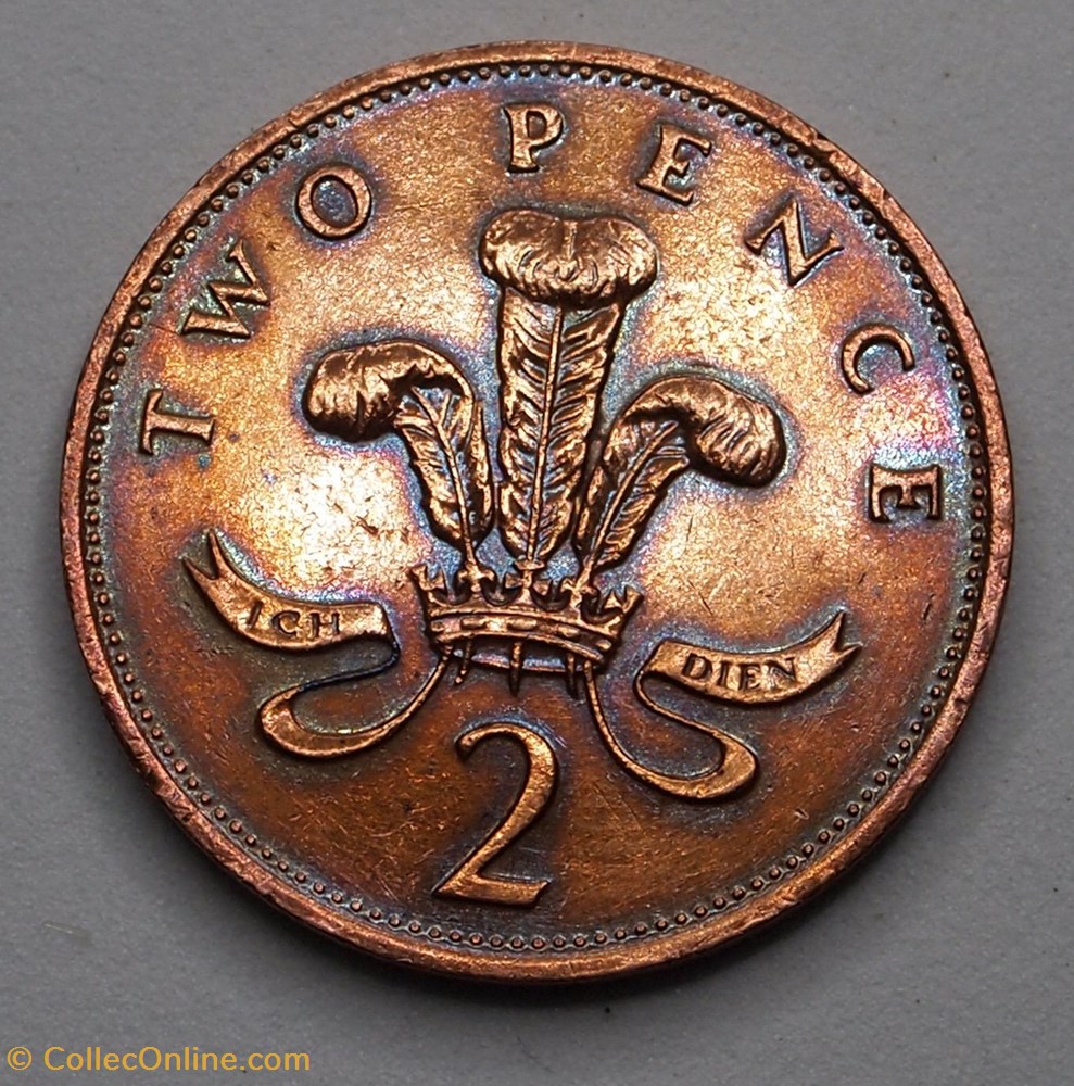 2 Pence - 1988 monnaies monde royaume uni 2 pence 1988