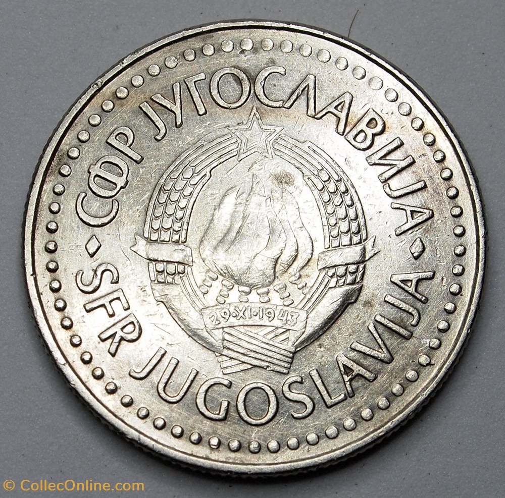 100 Dinars - 1985 monnaies monde yougoslavie 100 dinars 1985