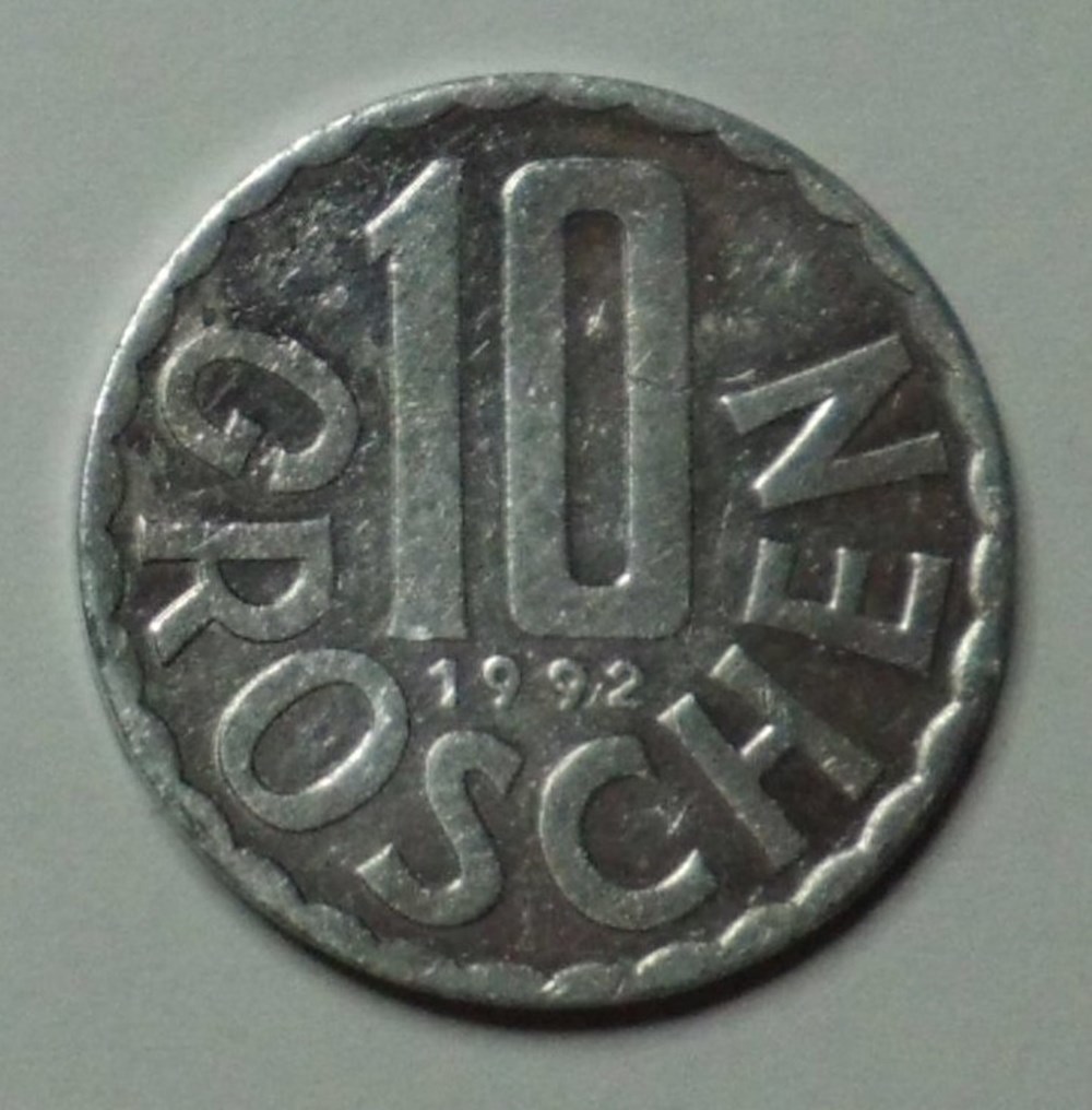 10 Groschen - 1992 monnaies monde autriche 10 groschen 1992
