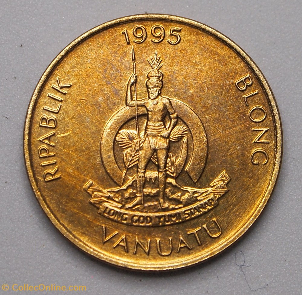 1 Vatu - 1995 monnaies monde vanuatu 1 vatu 1995