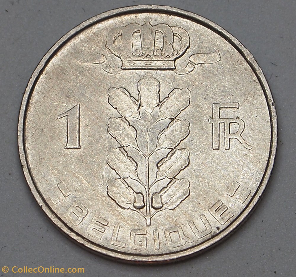 1 Franc - 1959 monnaies monde belgique 1 franc 1959