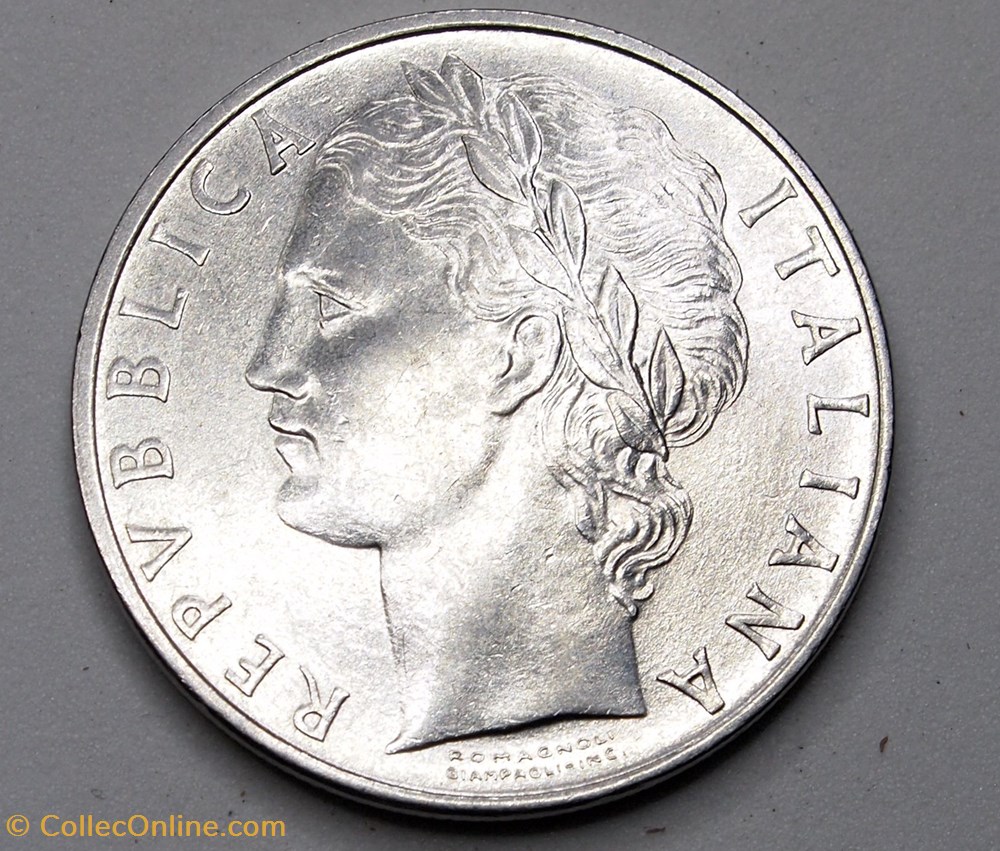 100 Lires - 1963 R monnaies monde italie 100 lires 1963 r