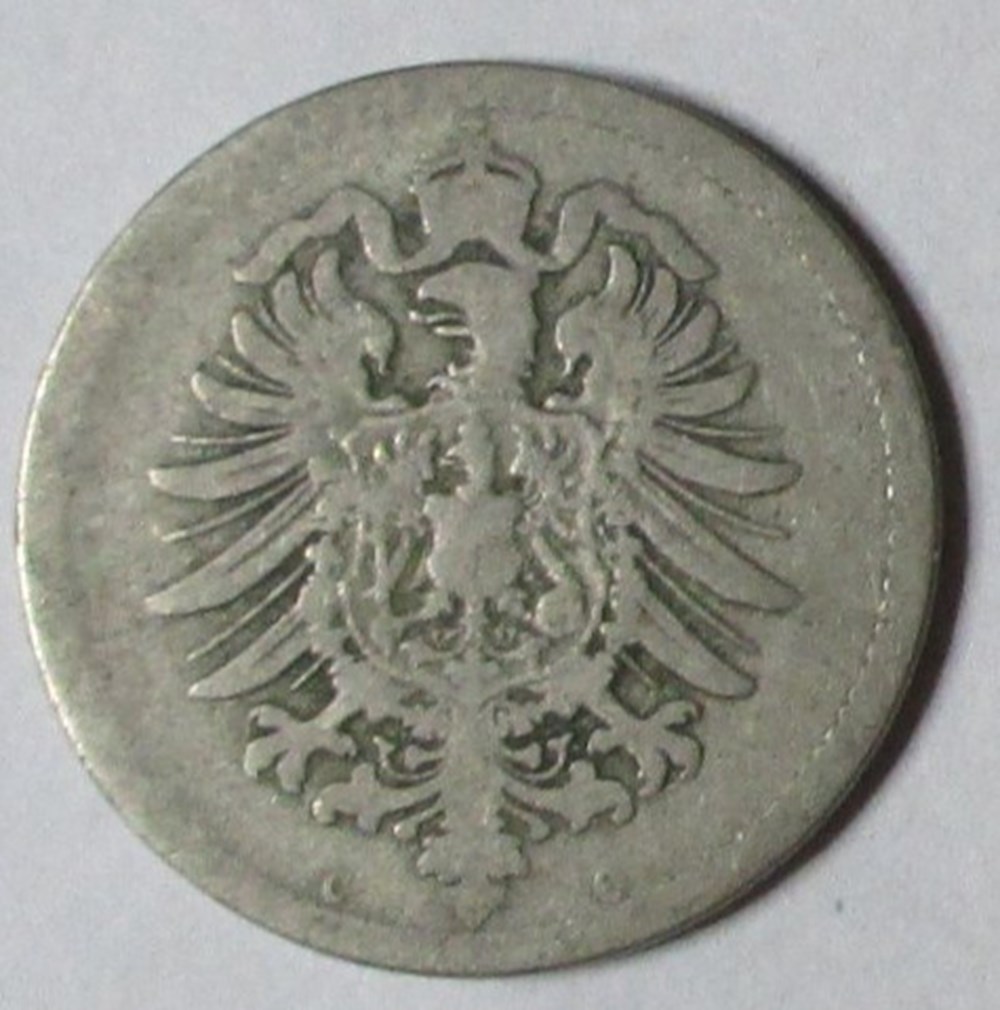 10 Pfennig - 1874 C monnaies monde allemagne 10 pfennig 1874 c