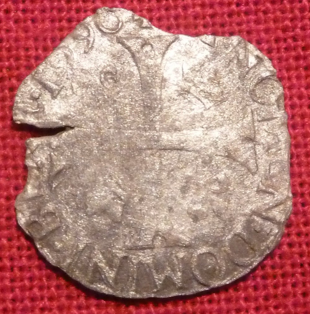 monnaies europe medievale france royales douzain 1590 bourges