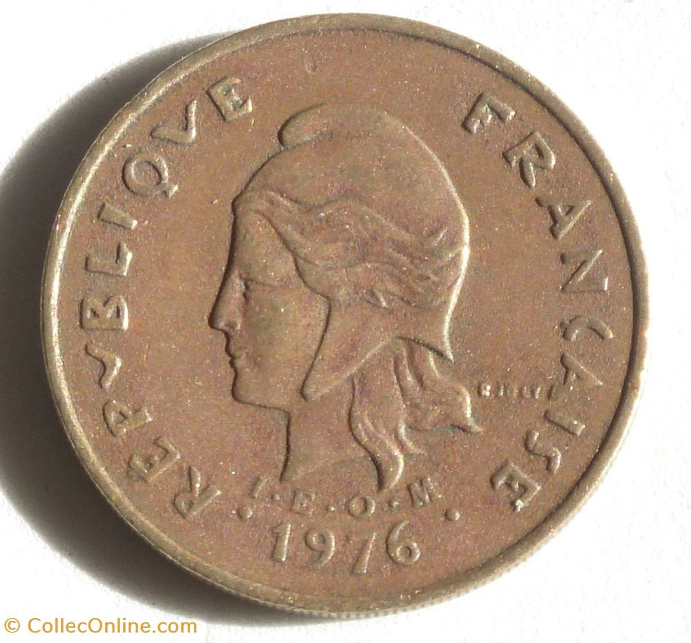 100 Francs - 1976 monnaies monde nouvelle caledonie 100 francs 1976