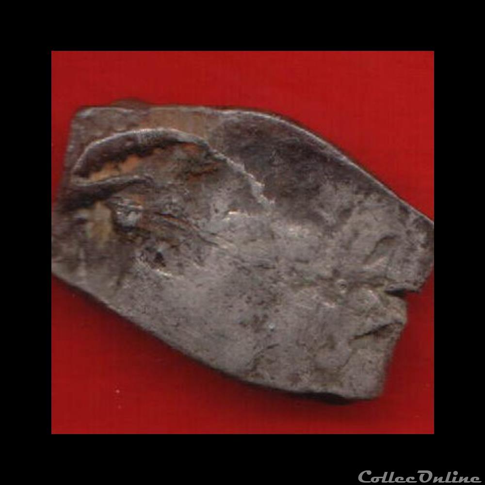 monnaies antiques celtes rutenes drachme a la main