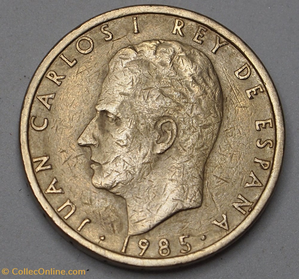 100 Pesetas - 1985 monnaies monde espagne 100 pesetas 1985