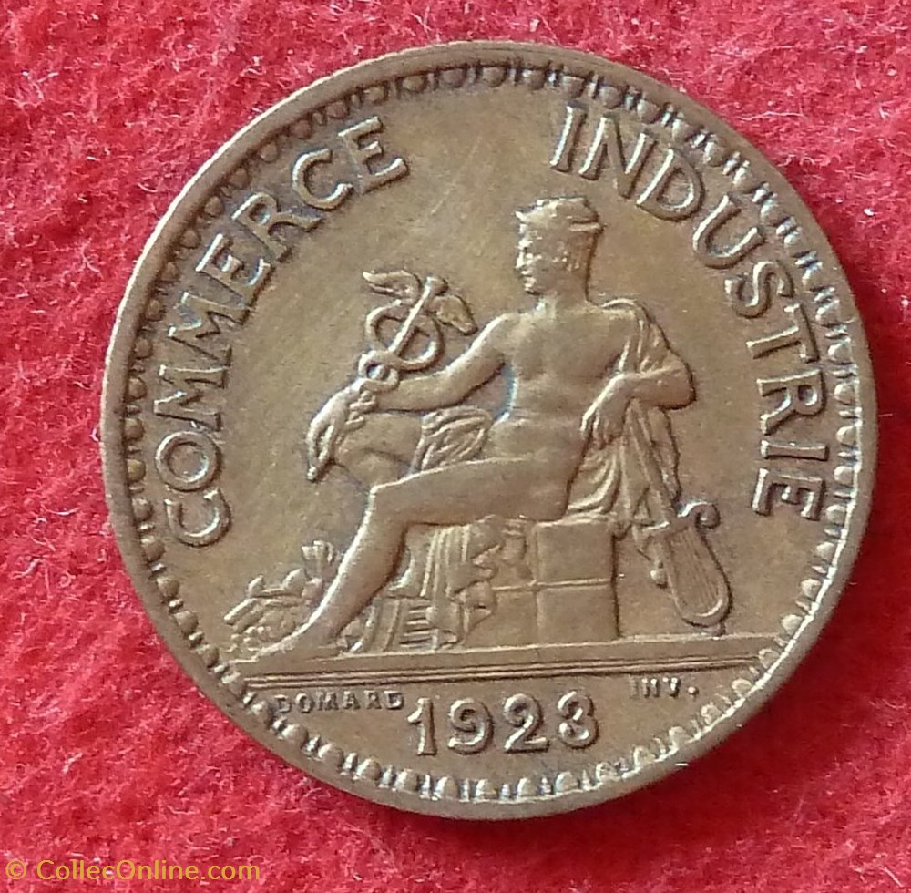 Chambres de Commerce - 1 Franc - 1923 monnaies monde france chambres de commerce 1 franc 1923