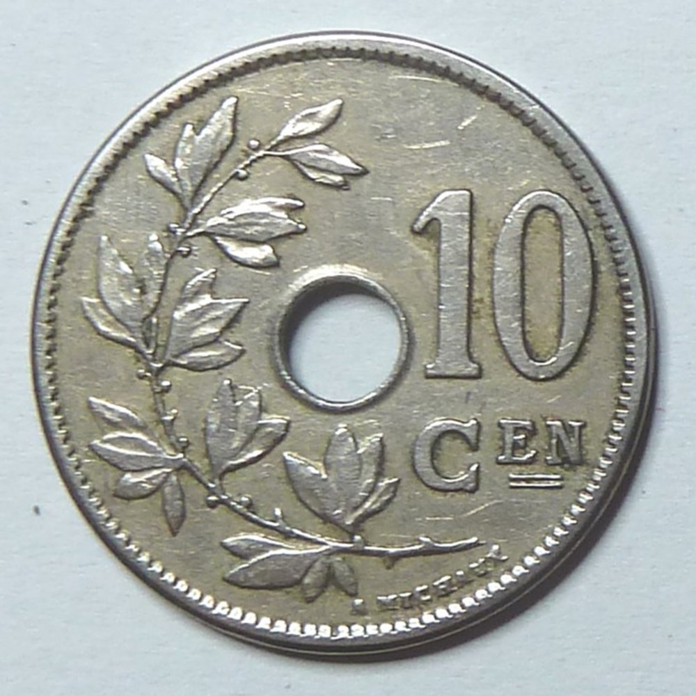 10 Centimes - 1905 monnaies monde belgique 10 centimes 1905
