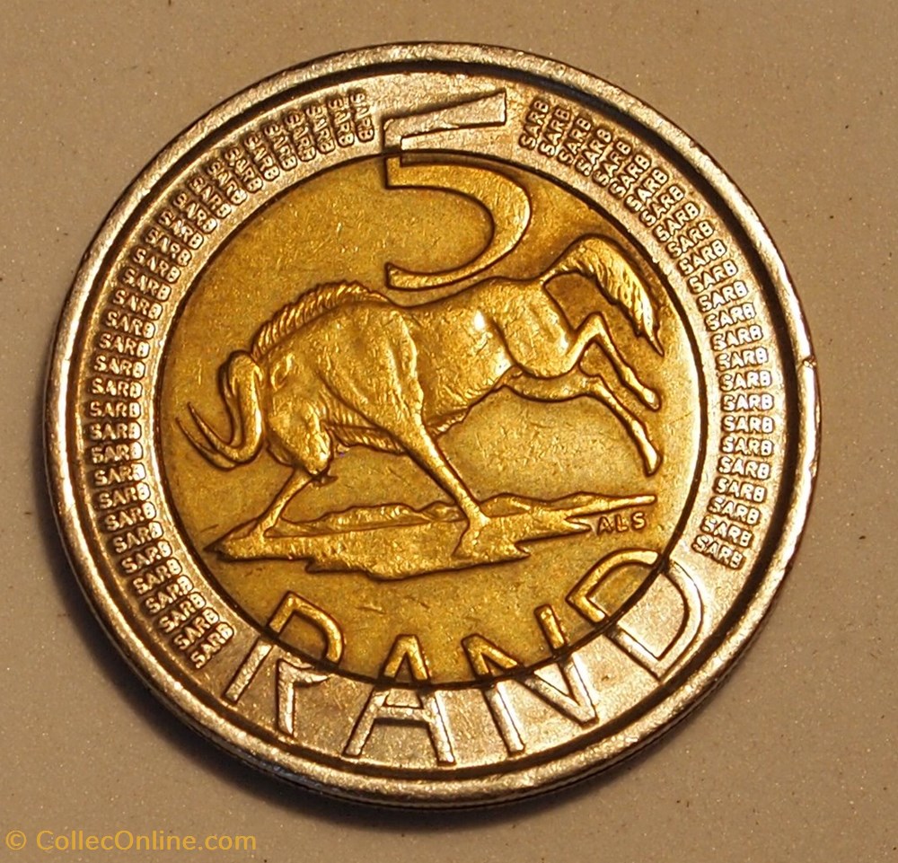 5 Rand - 2006 monnaie monde afrique du sud 5 rand 2006