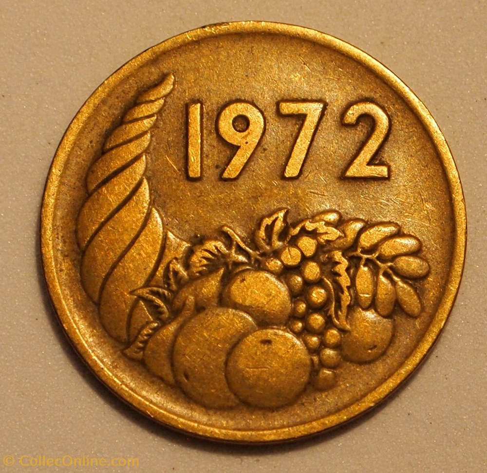 20 Centimes - 1972 monnaies monde algerie 20 centimes 1972
