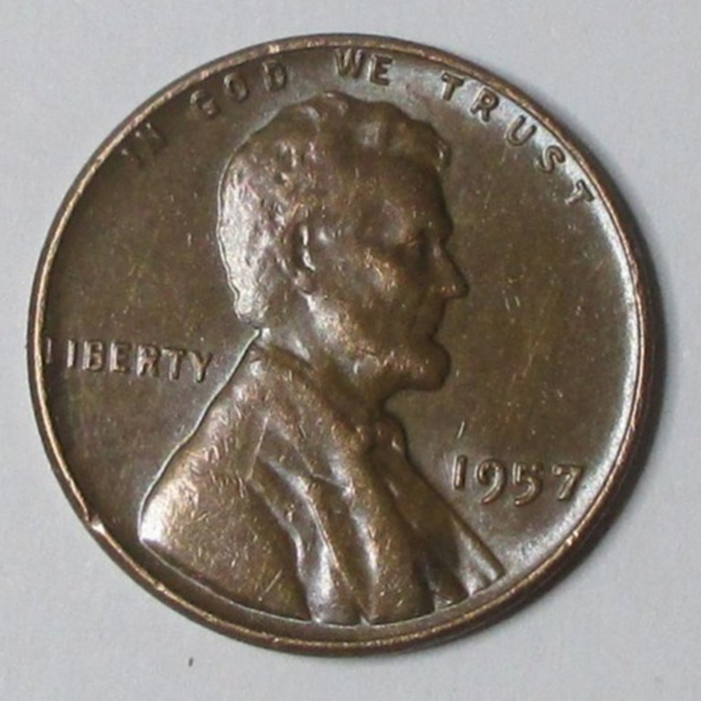 1 Cent - 1957 monnaies monde etats unis 1 cent 1957