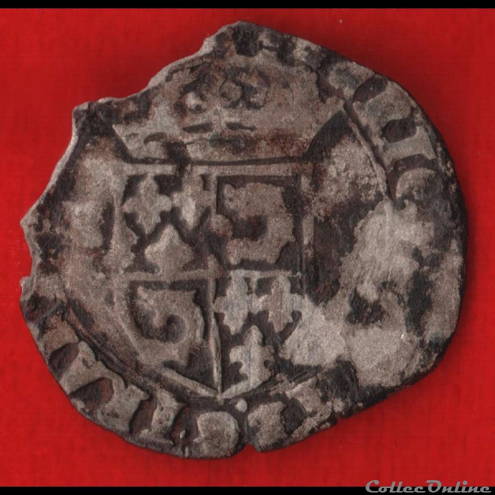 monnaies europe medievale france royales douzain du dauphine 1590
