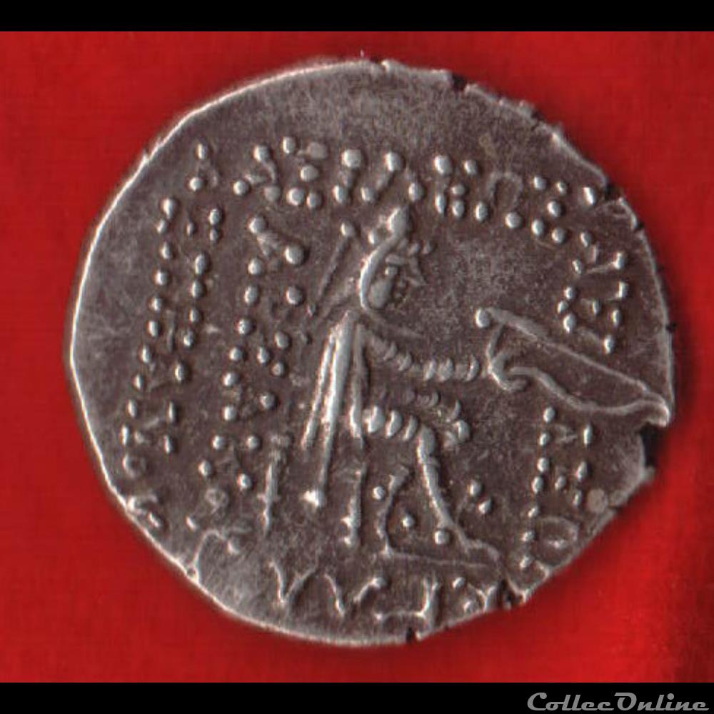 PARTHE - Drachme de Mithradate II monnaies antiques moyen orient parthe drachme de mithradate ii