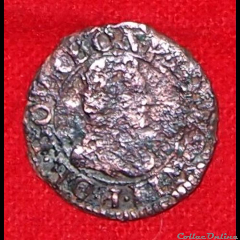 monnaies europe medievale france feodales principaute de chateau regnault 16 double tournois