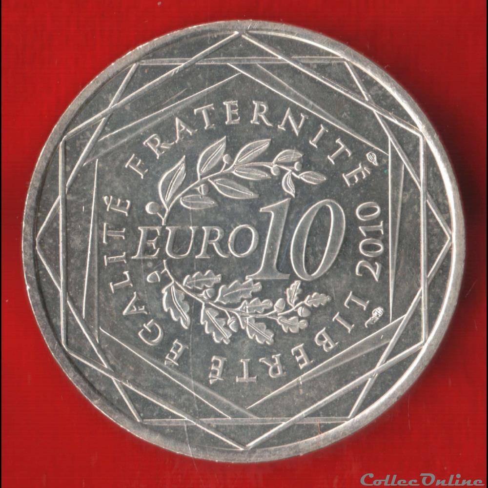 10 Euros - Limousin - 2010 monnaies a france 10 euros limousin 2010