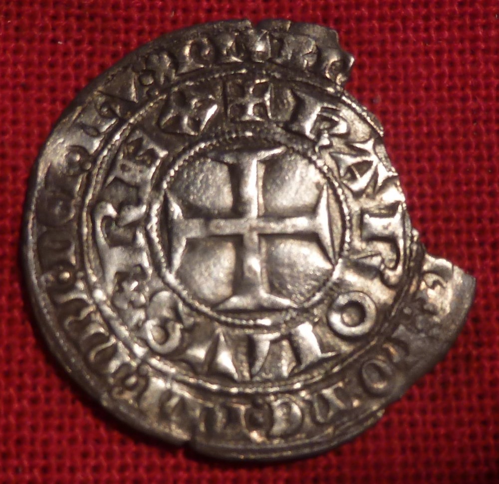 monnaies europe medievale a france royales gros tournois 1369