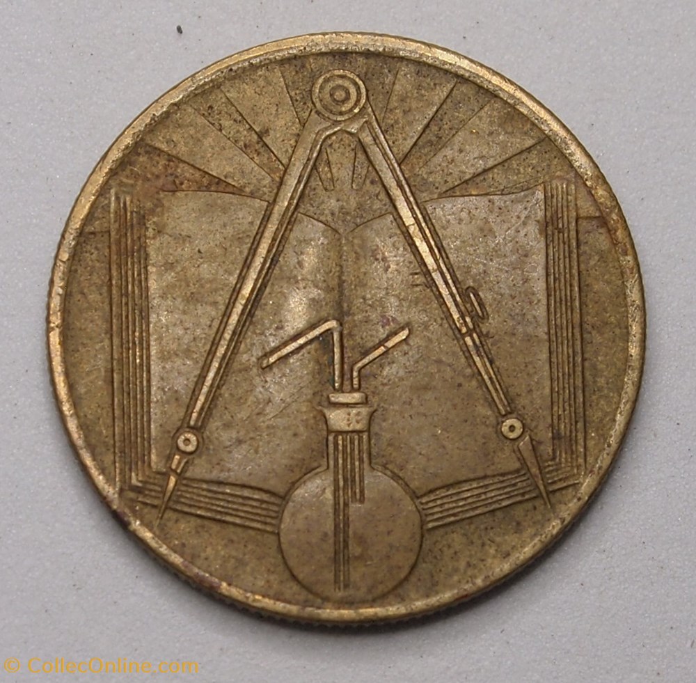 50 Centimes - 1973 monnaies monde algerie 50 centimes 1973