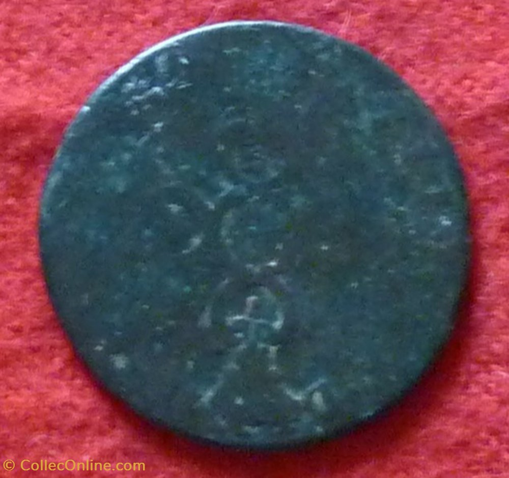 monnaies europe medievale france royales 6 deniers 1711 aix