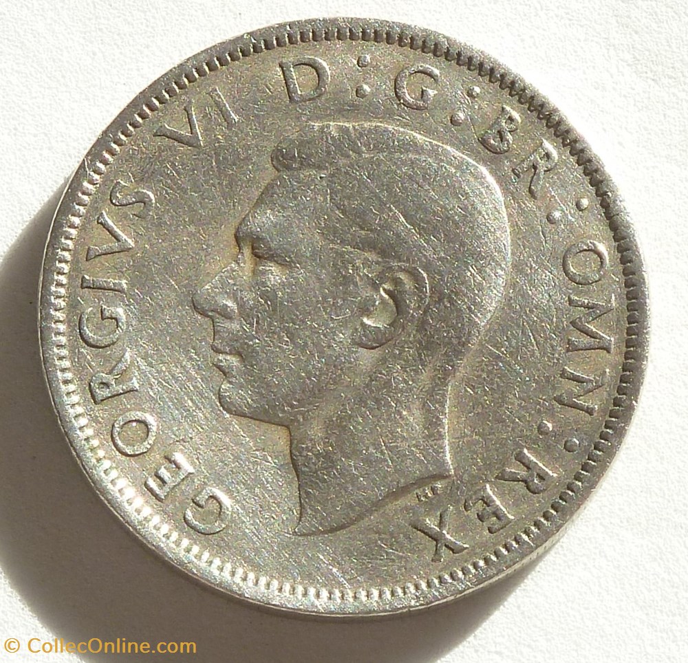 2 Shillings - 1948 monnaies monde royaume uni 2 shillings 1948