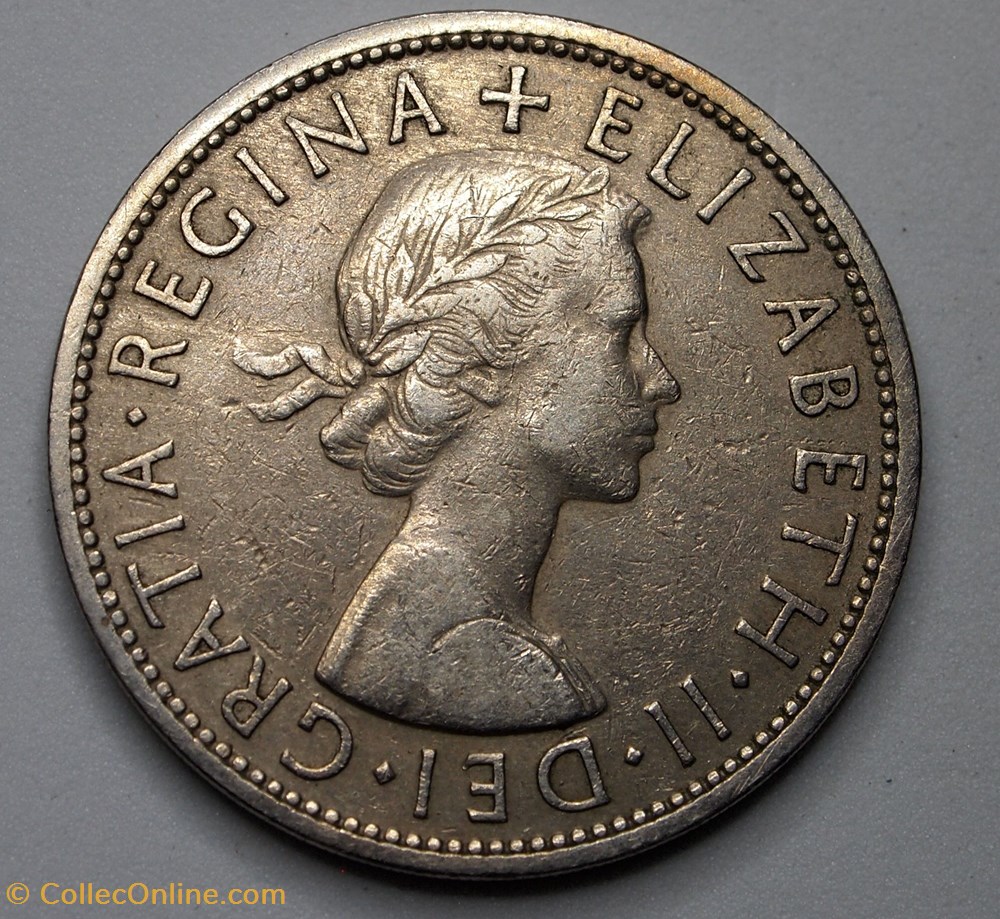 1/2 Couronne - 1957 monnaies monde royaume uni 1 2 couronne 1957