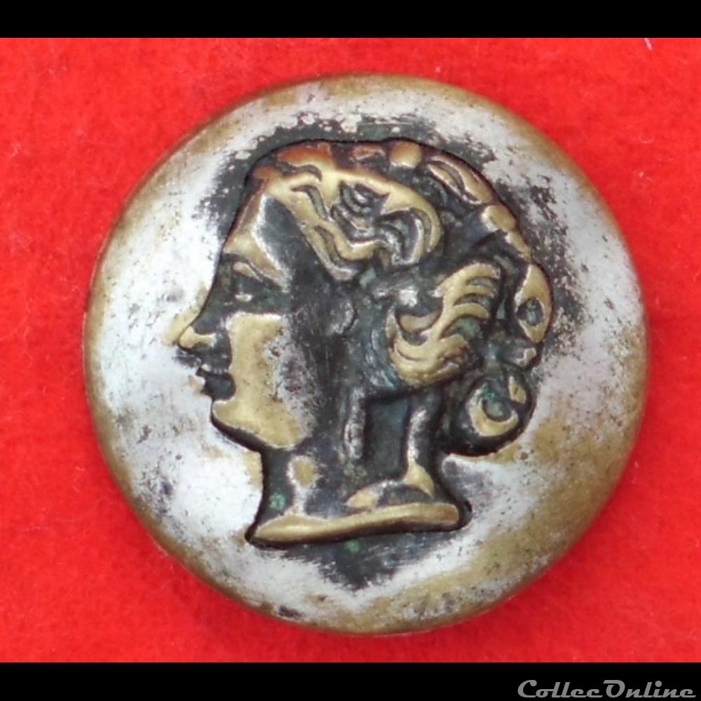 civil infanterie bouton