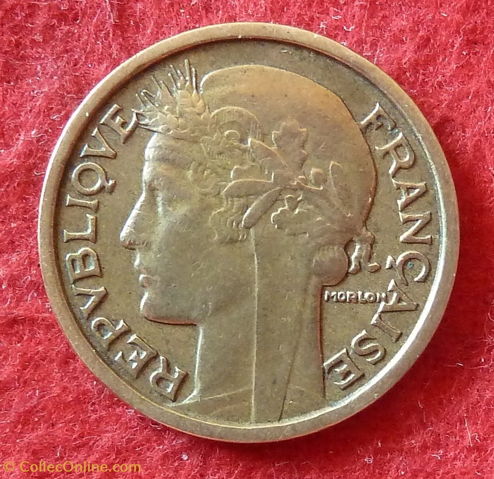 Morlon - 1 Franc - 1932 monnaies monde france morlon 1 franc 1932