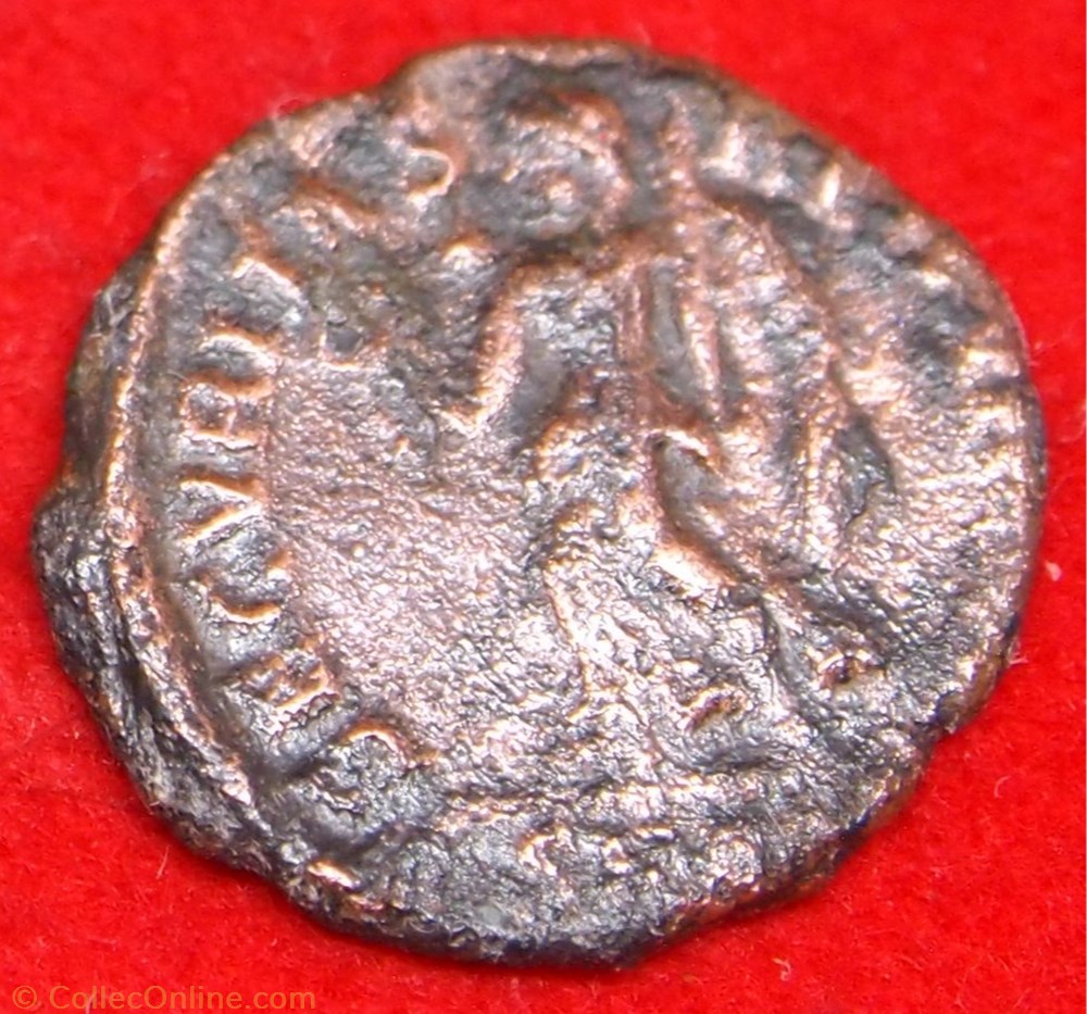 monnaies antiques romaines imperiales et republicaines valens nummus la victoire