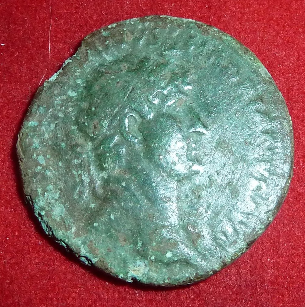 Hadrien - As - La piété monnaies antiques romaines imperiales republicaines hadrien as la piete