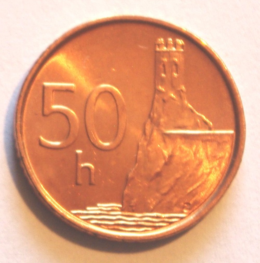 50 Halierov - 2003 monnaies monde slovaquie 50 halierov 2003