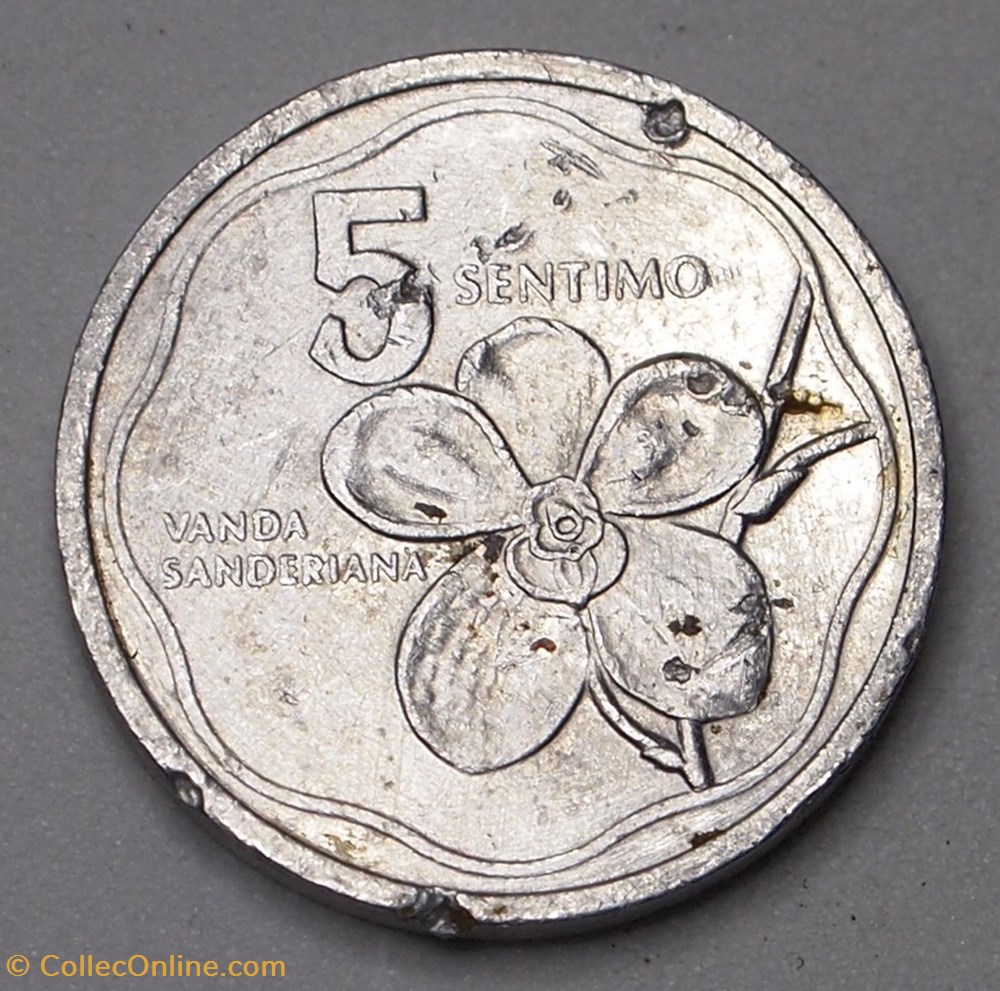 5 Sentimo - 1985 monnaies monde philippines 5 sentimo 1985