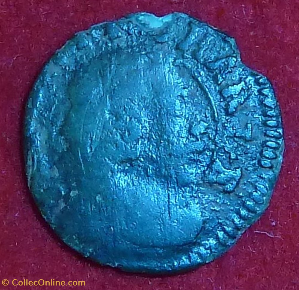 monnaies europe medievale a france feodales seigneurie de cugnon 1611 44 denier tournois