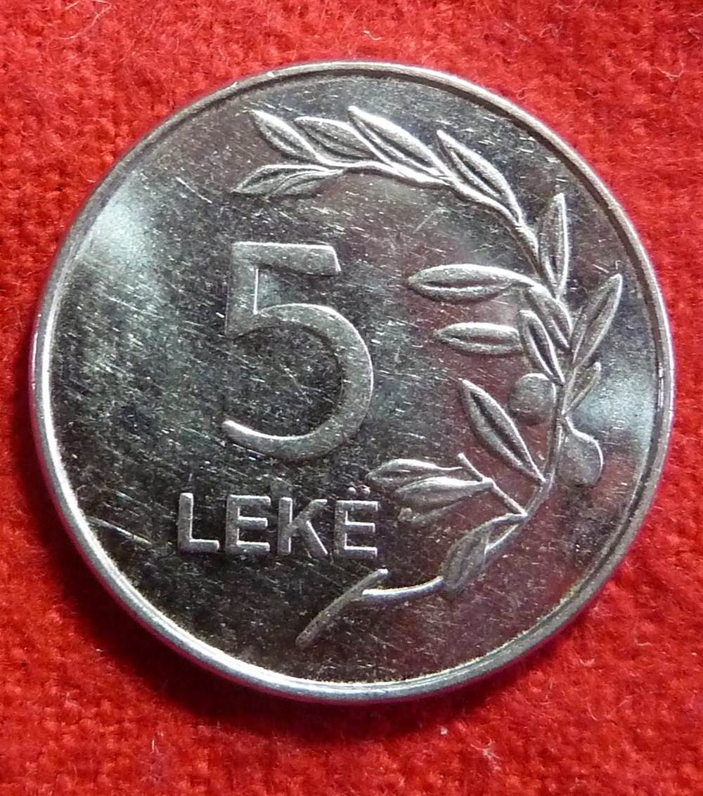5 lekë - 2020 monnaies monde albanie 5 leke 2020