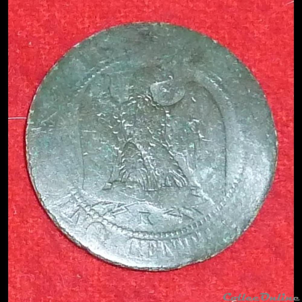 Napoléon III - 5 Centimes - 1862 - Bordeaux monnaies monde france napoleon iii 5 centimes 1862 bordeaux