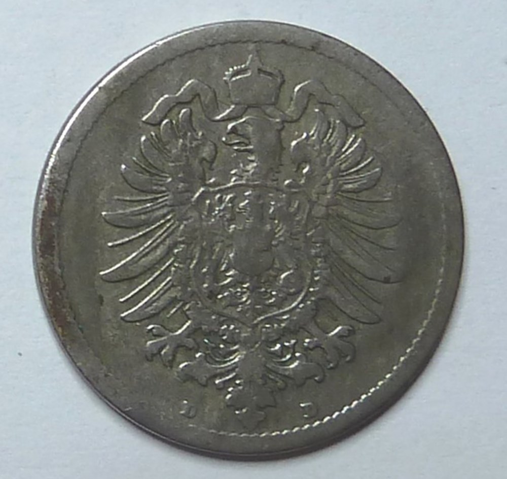 monnaies monde allemagne 10 pfennig 1889 d