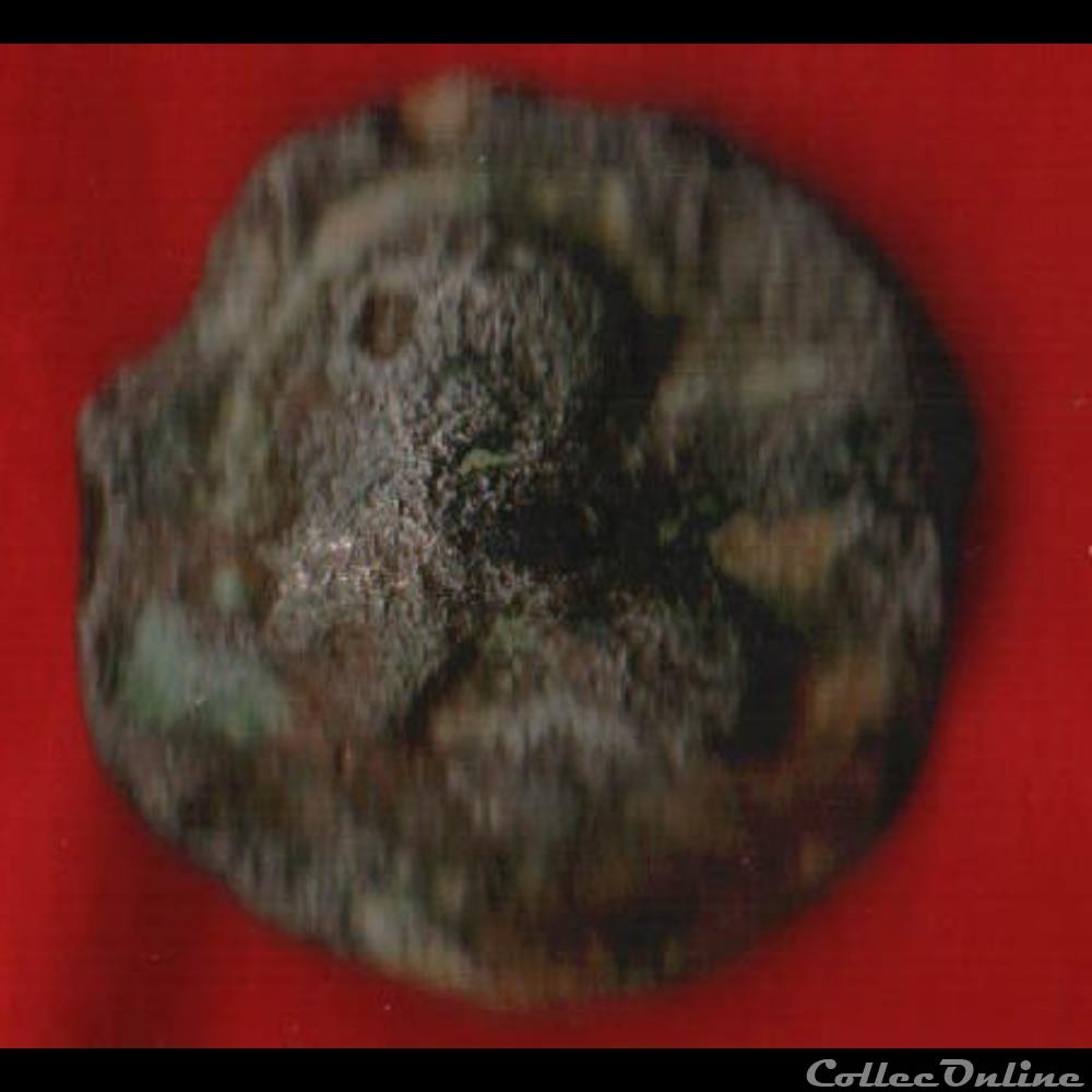monnaies antiques celtes bituriges cubes potin au taureau chargeant