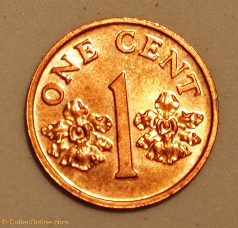 1 Cent - 1990 monnaies monde singapour 1 cent 1990