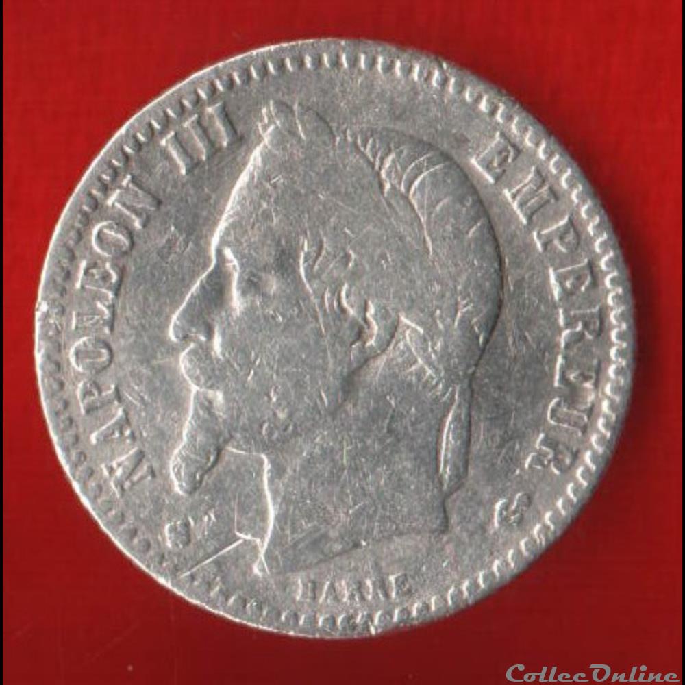 Napoléon III - 50 Centimes - 1865 - Strasbourg monnaie france moderne napoleon iii 50 centimes 1865 strasbourg