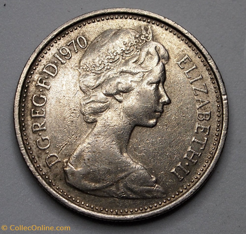 5 Pence - 1970 monnaies monde royaume uni 5 pence 1970