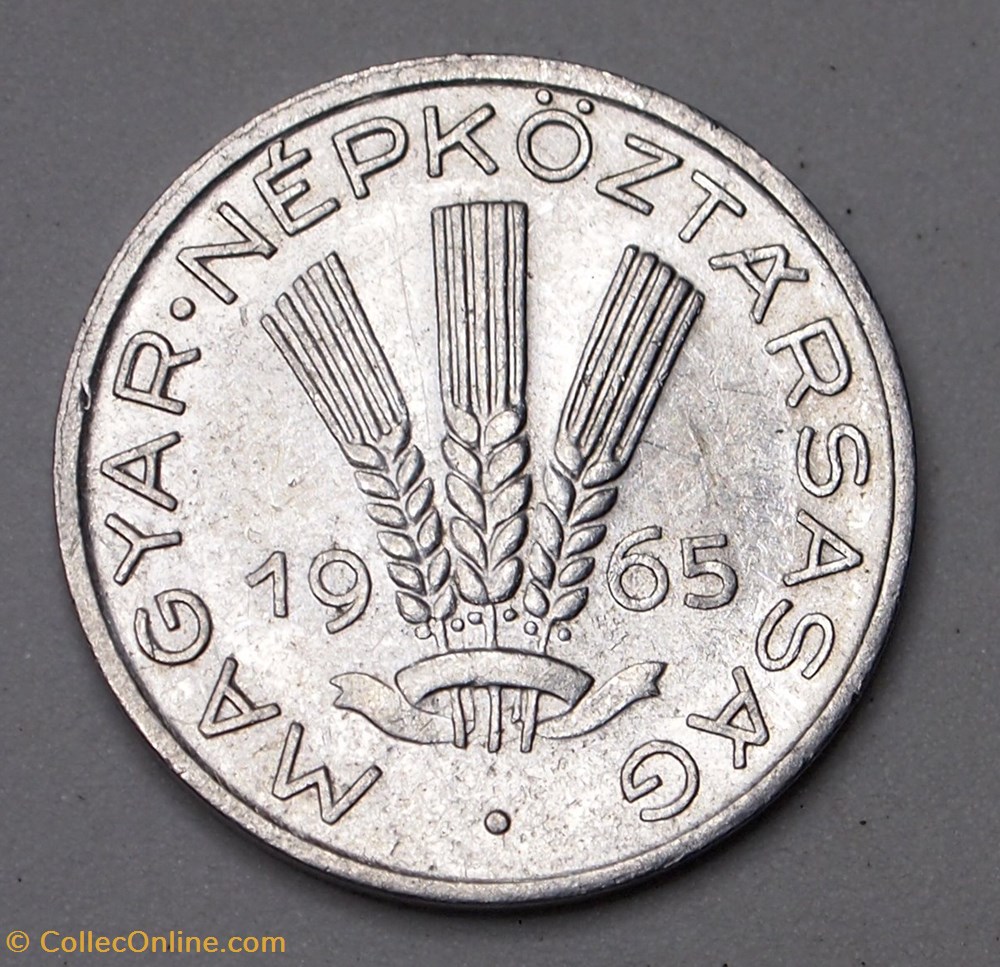 20 Filler - 1965 BP monnaies monde hongrie 20 filler 1965 bp